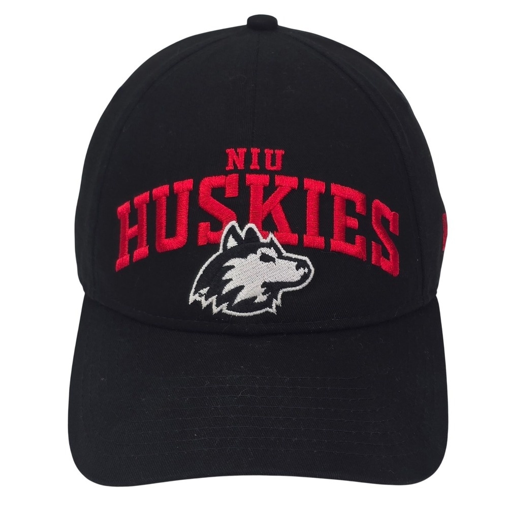 New Era NIU Huskies 9TWENTY Hat Unisex OSFM Black Adjustable Strapback NCAA Cap